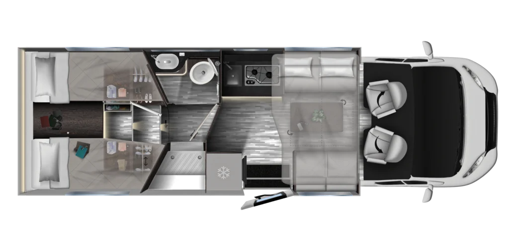 Grundriss Kea P 86